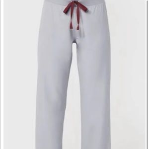 Figs Cement Scrubs SET Small Top with Small TALL Livingston Pants